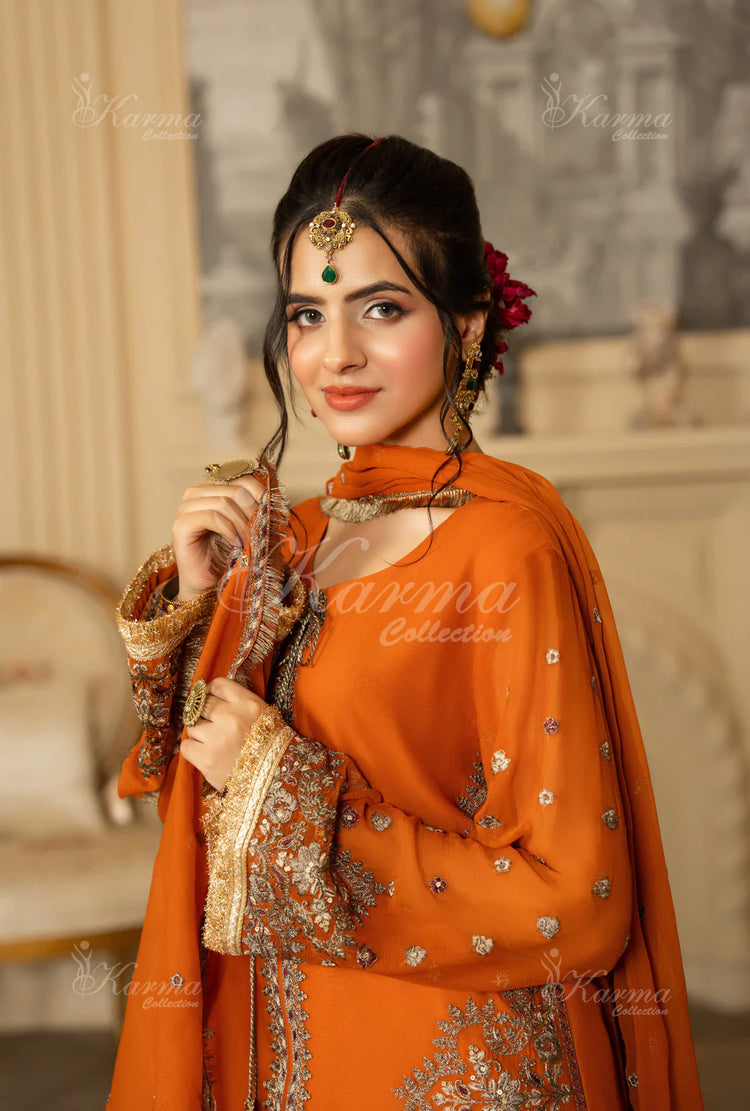 ROOHI KARMA- Burnt Orange