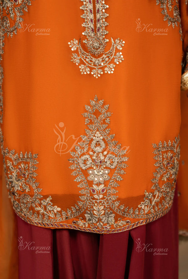 ROOHI KARMA- Burnt Orange