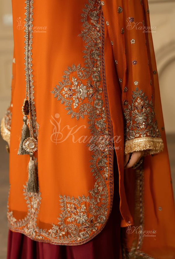 ROOHI KARMA- Burnt Orange