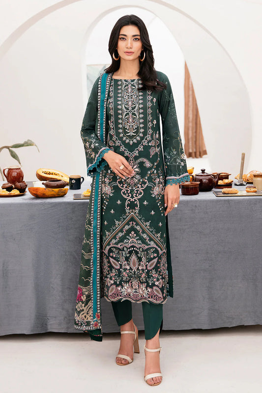 MASHAAL BY RAMSHA LUXURY LAWN-3PC | L-1109