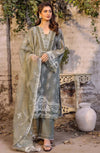 Adans Libas Embroidered Lawn Unstitched 3 Piece Suit - 4772