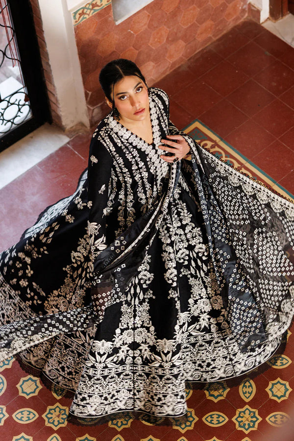 MIRABELLE BY EMAAN ADEEL UN-STITCHED 3PC | MIDNIGHT BLISS