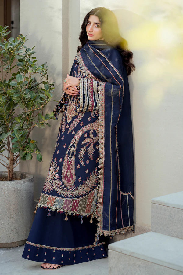 SHAHKAAR BY JAZMIN LUXURY LAWN | D-8