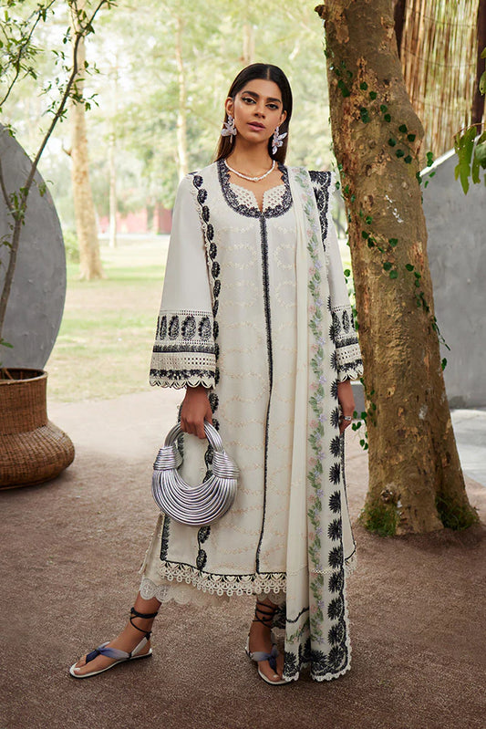 SUFFUSE LUXURY LAWN STITCHED - AFSANEH