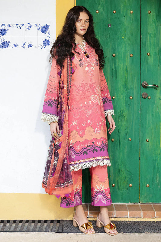 MIRASOL BY HEMLINE UN-STITCHED 3PC | AMBER LUZ