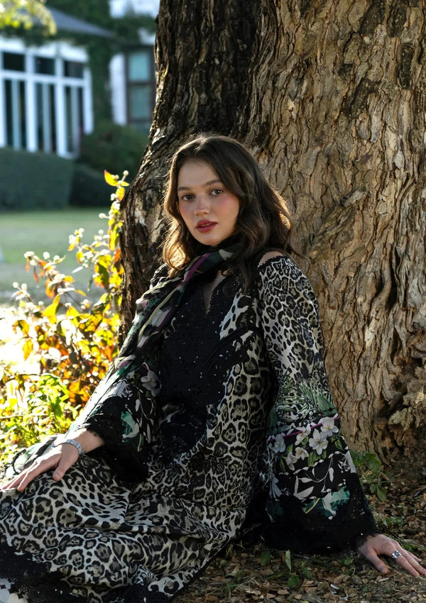 ELAF SIGNATURE EMBROIDERED LAWN 3PC | BELLADURNE