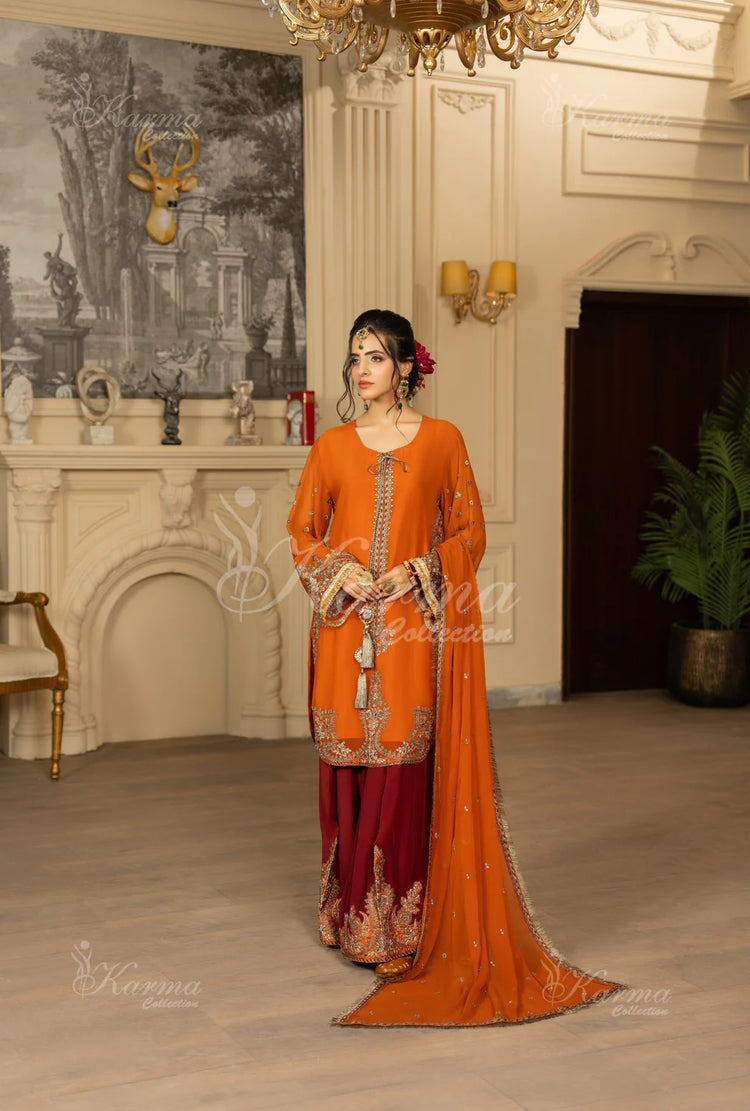 ROOHI KARMA- Burnt Orange
