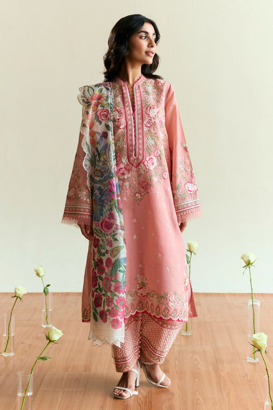 COCO BY ZARA SHAHJAHAN LAWN EID EDIT -SABLE-D9