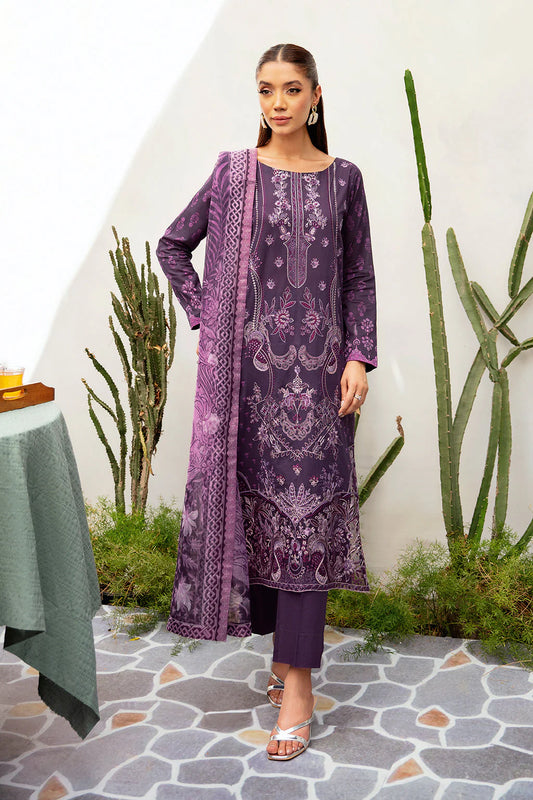 MASHAAL BY RAMSHA LUXURY LAWN-3PC | L-1209