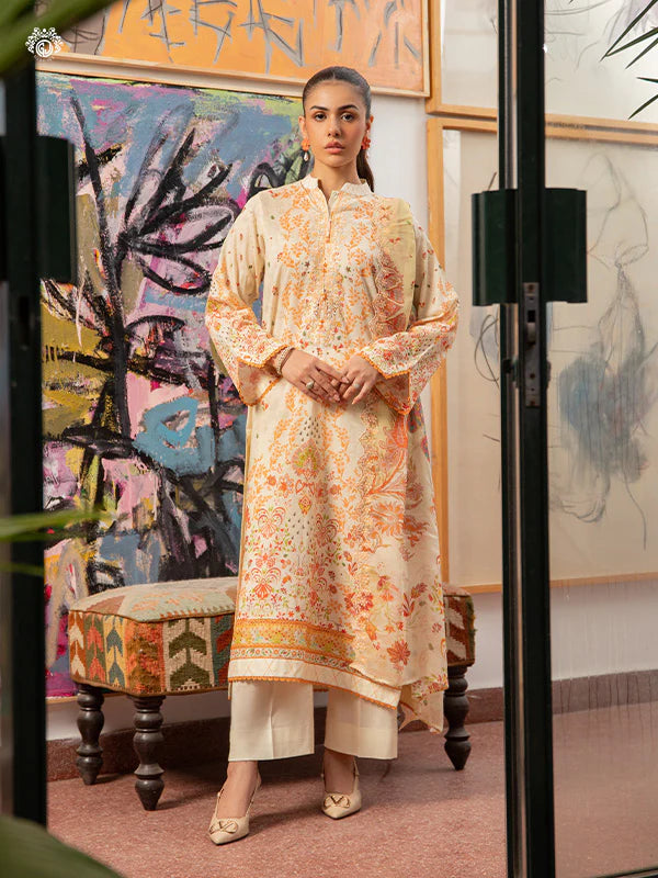 Akira By Gulljee Printed Embroidered Lawn Collection - D9