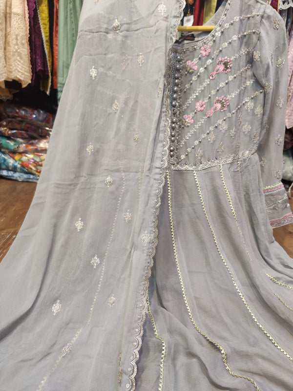 ZOYA AHMED CHIFFON GOWN