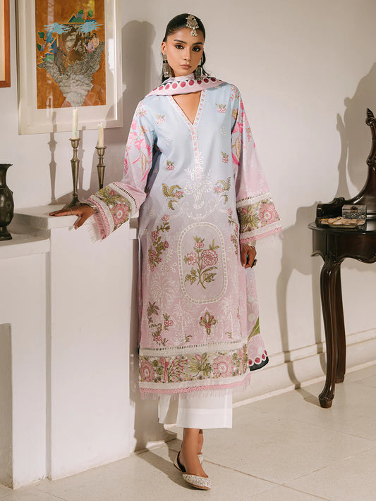 SHANAYA BY MAHNUR UN-STITCHED 3PC | Abeer