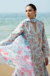TOGETHER BY AFROZEH U N-STICHED 3 PC|6510-Topaz