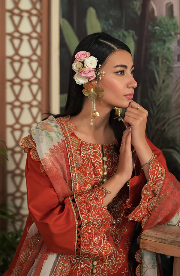 AYRA BY EMAAN|ADEEL UN-STICHED 3PC|AR-08