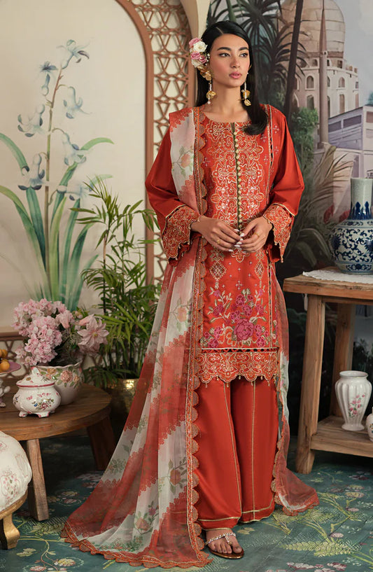 AYRA BY EMAAN|ADEEL UN-STICHED 3PC|AR-08