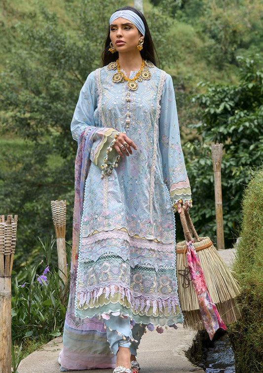 ZOHA BY ANSAB JAHANGIR LUXURY LAWN| HELICONIA