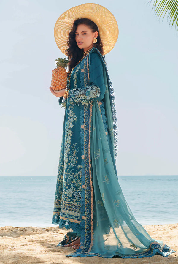 Evara Luxury Lawn By Ajr MAELA