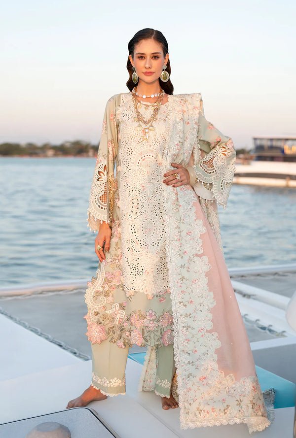 Evara Luxury Lawn By Ajr FYNA