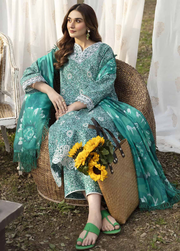 AYZEL SUMMER DREAM UN STITCHED 3PC| AZL-V1-02