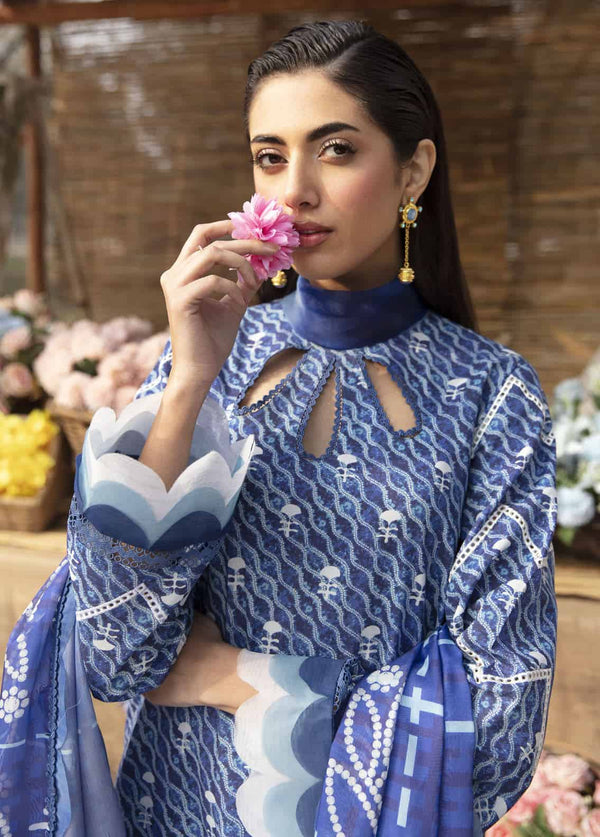 AYZEL SUMMER DREAM UN STITCHED 3PC| AZL-V1-06