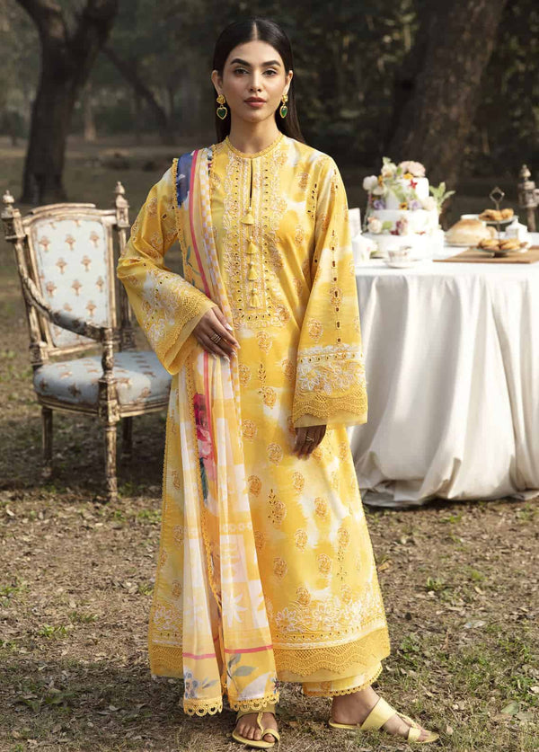 AYZEL SUMMER DREAM UN STITCHED 3PC| AZL-V1-10