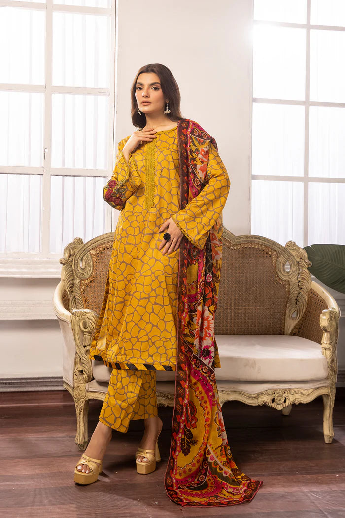 AATISH BY JOHRA UN-STITCHED 3PC | JH-381 - AT