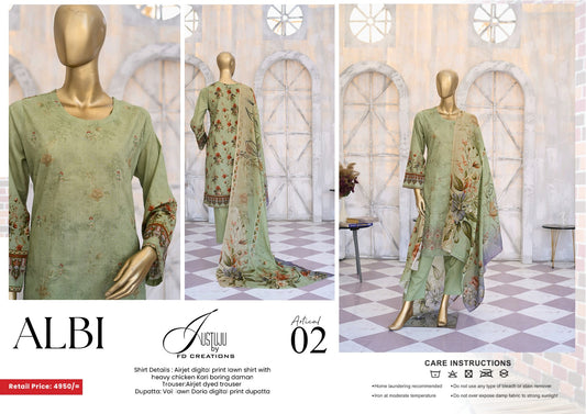 ALBI BY JUSTUJU LAWN | D-02
