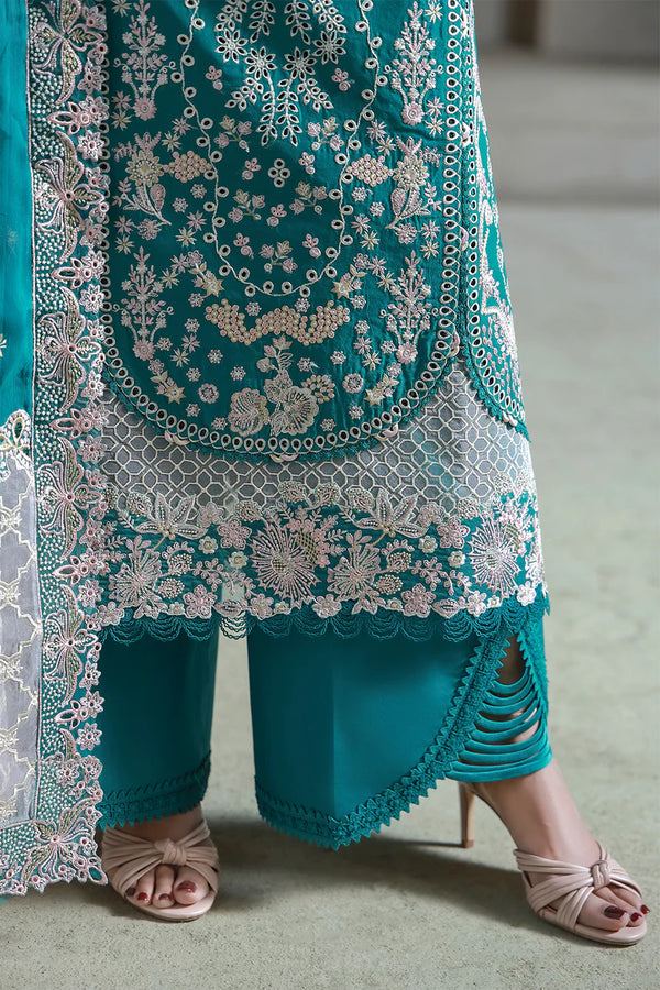 AABYAAN SAAGAR UN-STITCHED 3PC | AYZEL (AL-07)