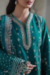 AABYAAN SAAGAR UN-STITCHED 3PC | AYZEL (AL-07)