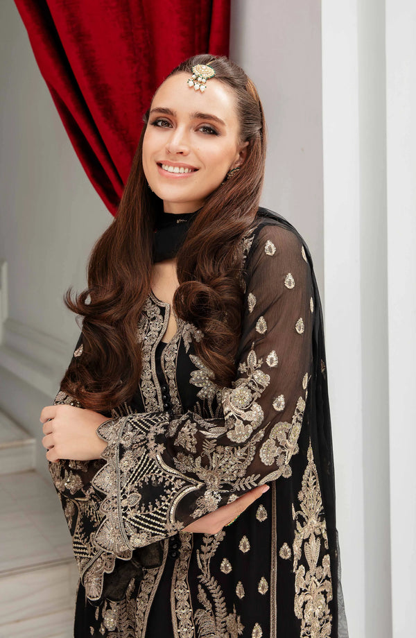 FREESIA INTIRA MARYUM&MARIA LUXURY CHIFFON 24 FW23507 AZZA