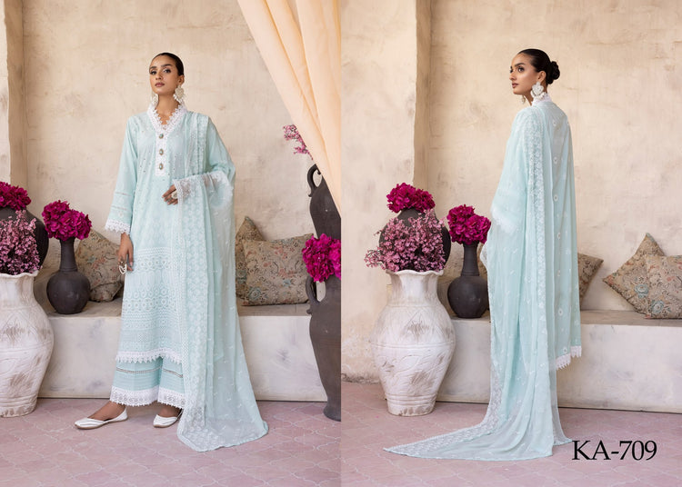 AVENTUS BY KHOOBSURAT UN-STITCHED 3PC | D-KA-709