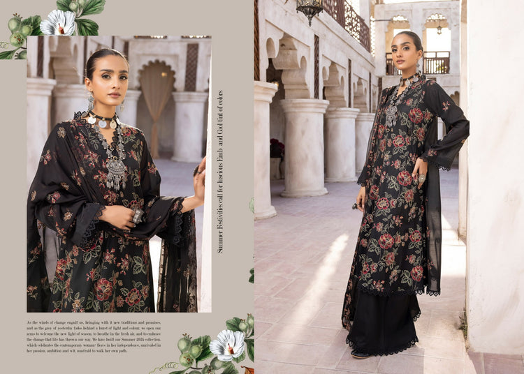 AVENTUS BY KHOOBSURAT UN-STITCHED 3PC | D-KA-700