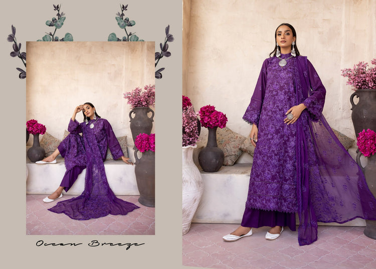 AVENTUS BY KHOOBSURAT UN-STITCHED 3PC | D-KA-702