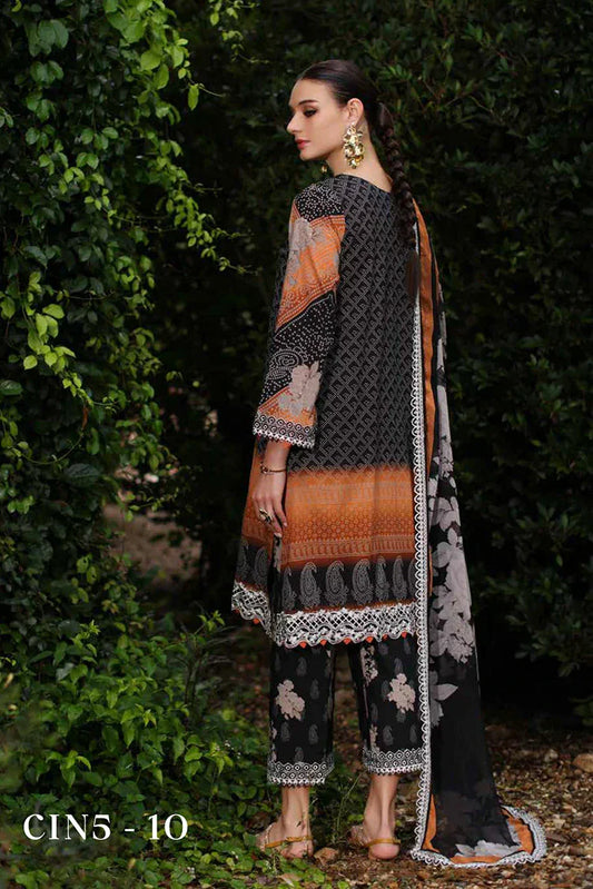 INFINITY BY  CHARIZMA LUXURY LAWN | CIN5-10