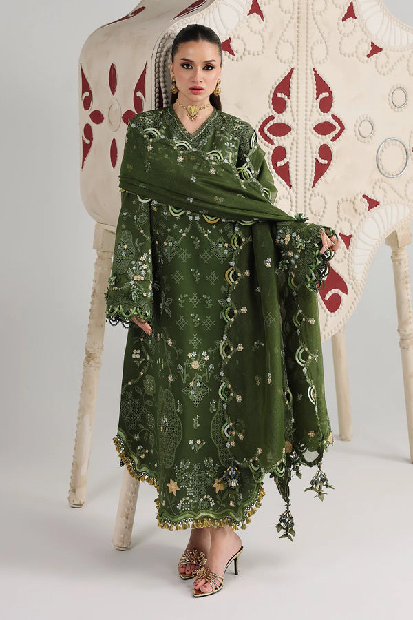 Qalamkar Festive Lawn '26/QFL-09 VESTA