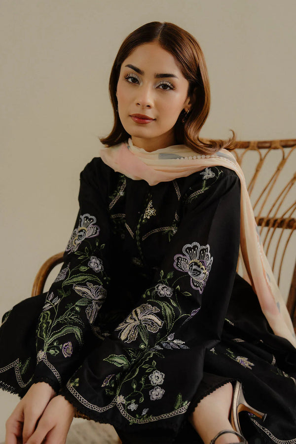 COCO BY ZARA SHAHJAHAN UN-STITCHED 3PC | Tara-8A