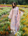THE SECRET GARDEN BY MUSHQ UN-STITCHED 3PC |Bloom Sonata