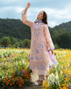 THE SECRET GARDEN BY MUSHQ UN-STITCHED 3PC |Bloom Sonata