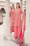 MARIA B- SATEEN FALL |UNSTITCHED 3PC|Candy Pink CST-701