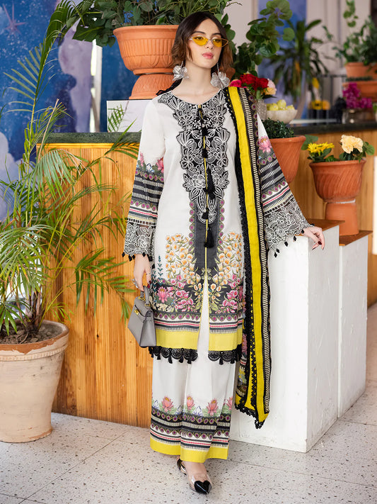 AFTERHOURS BY MAHNUR UN-STITCHED 3PC | ChitChat Charm