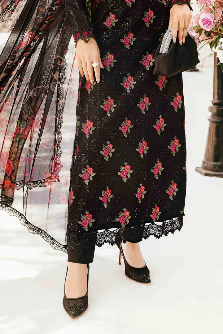 M PRINTS BY MARIA B UNSTITCHED 3PC | MPT-2601-B
