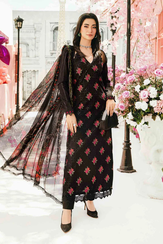 M PRINTS BY MARIA B UNSTITCHED 3PC | MPT-2601-B