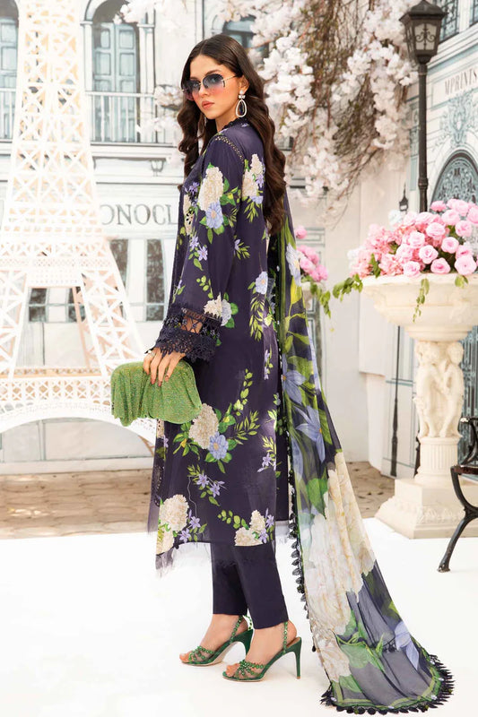 M PRINTS BY MARIA B UNSTITCHED 3PC | MPT-2602-B