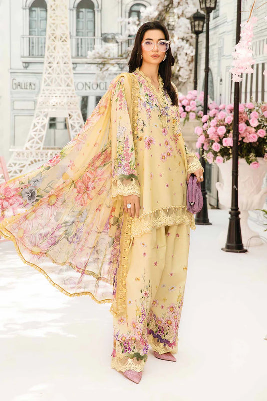M PRINTS BY MARIA B UNSTITCHED 3PC | MPT-2603-A