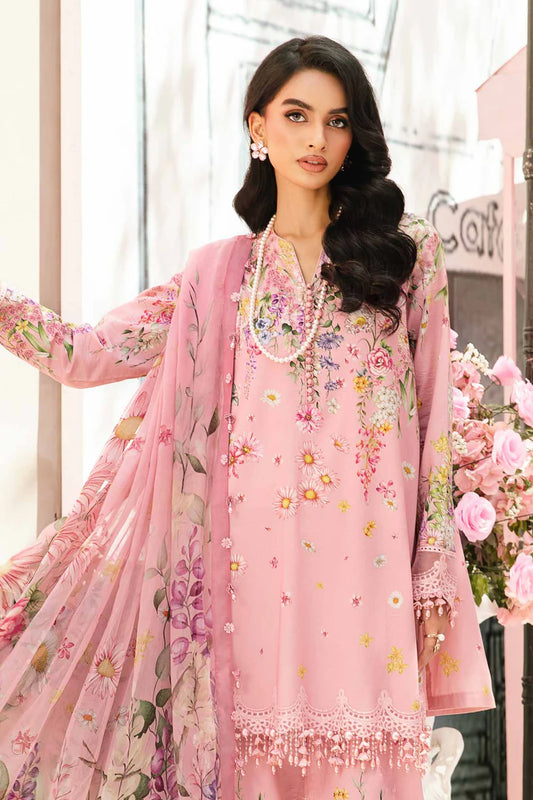M PRINTS BY MARIA B UNSTITCHED 3PC | MPT-2603-B
