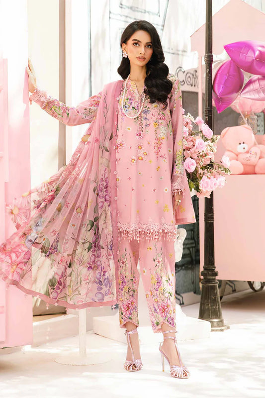 M PRINTS BY MARIA B UNSTITCHED 3PC | MPT-2603-B