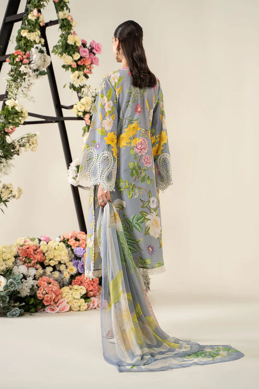 M PRINTS BY MARIA B UNSTITCHED 3PC | MPT-2604-A