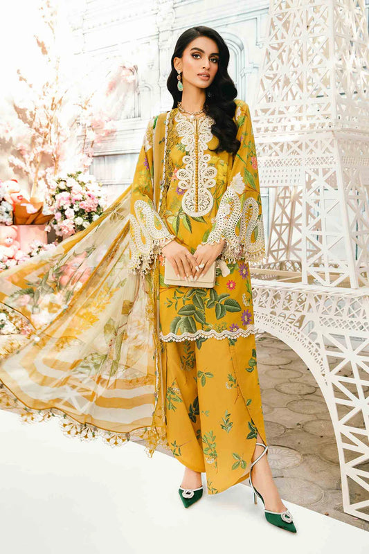 M PRINTS BY MARIA B UNSTITCHED 3PC | MPT-2604-B