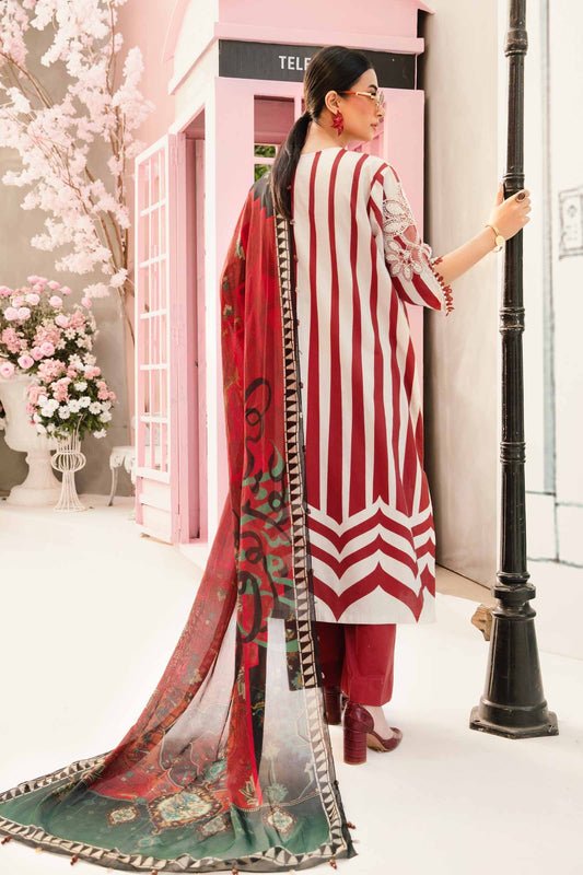 M PRINTS BY MARIA B UNSTITCHED 3PC | MPT-2609-A
