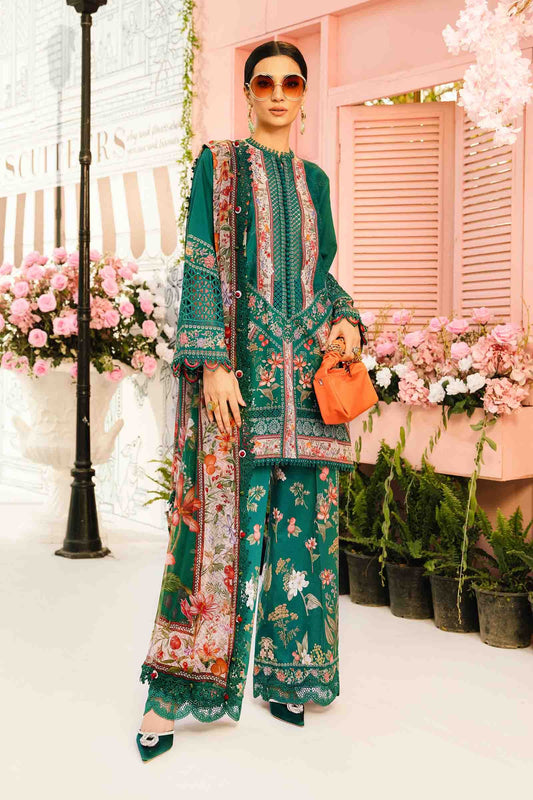 M PRINTS BY MARIA B UNSTITCHED 3PC | MPT-2610-A